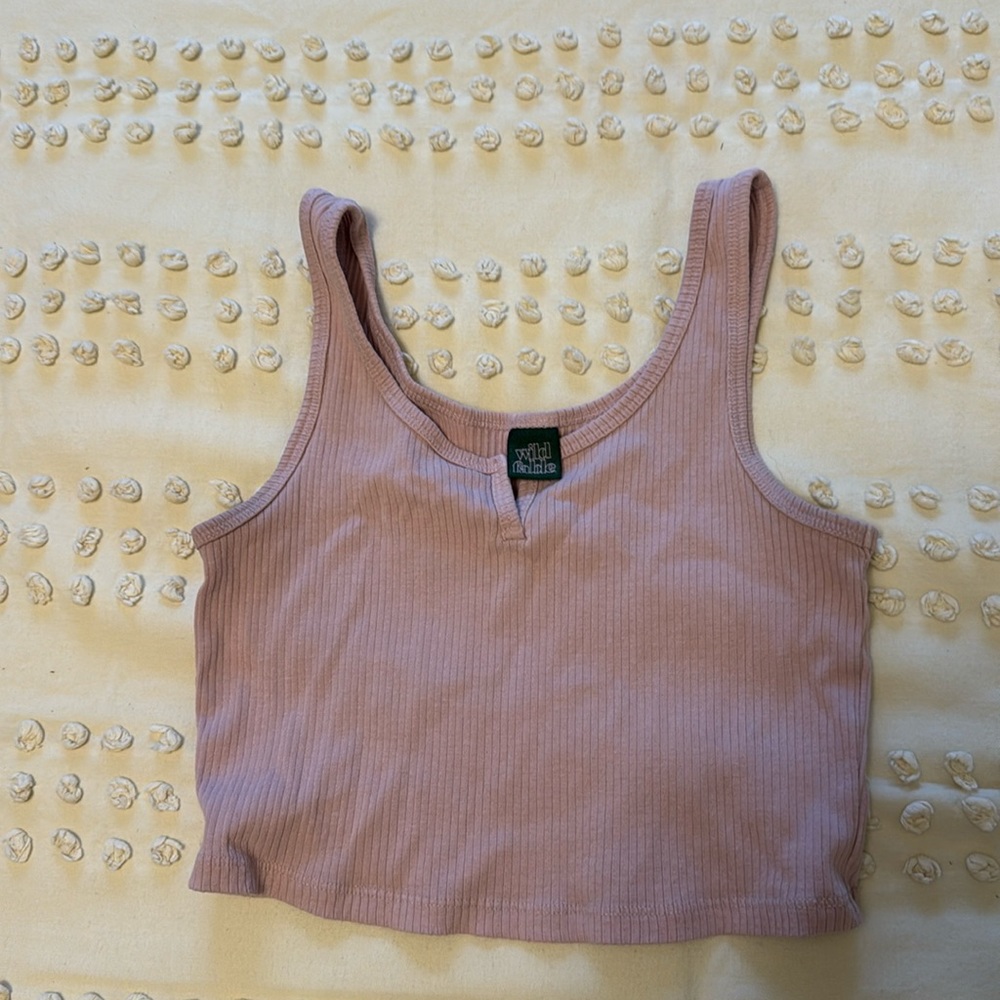 Light Pink Crop Top